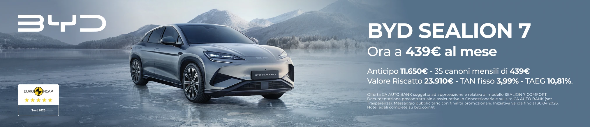 Offerte e promozioni 尊龙凯时 SEALION 7 con Leasing Privati